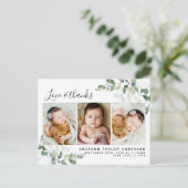 Eucalyptus Foto Baby Hartelijk dank Briefkaart (Staand voorkant)