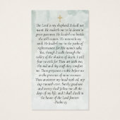 Eucalyptus Foto Memorial Prayer Kaart (Achterkant)