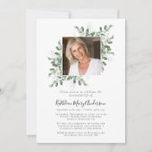 Eucalyptus Fotocering van het levensmonument Kaart (Voorkant)