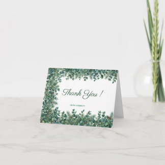 Eucalyptus Frame Bedankkaart Kaart