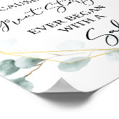 Eucalyptus Funny Alcohol Bar Poster (Hoek)