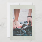 Eucalyptus Geometric Celebration of Life Kaart (Achterkant)