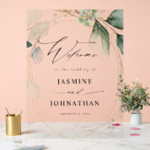 Eucalyptus Glow Gold Mariage Bienvenue 2 (Mariage)