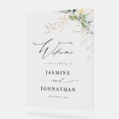 Eucalyptus Glow Gold Mariage Bienvenue 4 (Angle)