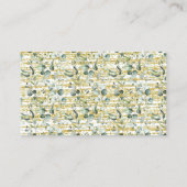 Eucalyptus Gold Combien de Corks Douche Carte de j (Dos)