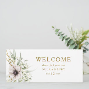 Eucalyptus Gold Geometric Hanging Seader