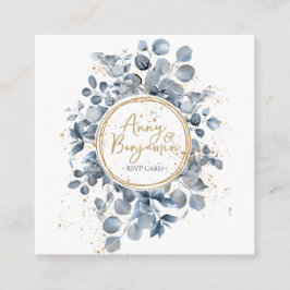 Eucalyptus Gold Glitter Code 01 - RSVP 2 Informatiekaartje