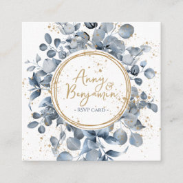 Eucalyptus Gold Glitter Code 01 - RSVP 3 Informatiekaartje
