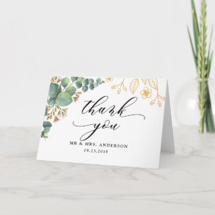 Eucalyptus Gold Leaves Kaart