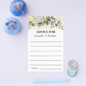 Eucalyptus Goud Advies voor Paar Douche kaart (Enkel)