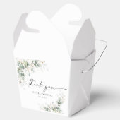 Eucalyptus Goud Baby shower Favor Box Bedankdoosjes (Geopend)