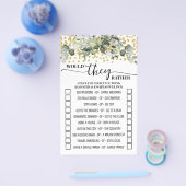 Eucalyptus goud willen ze liever douchen spel Kaar Flyer (Enkel)