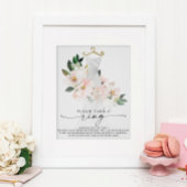 Eucalyptus Green Fête des mariées Anneau Poster du