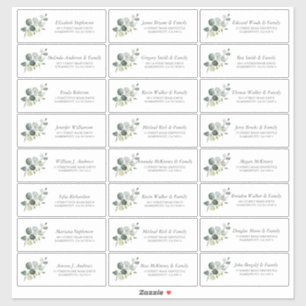 Eucalyptus Green Gastnamen Kleinere labels