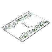 Eucalyptus Green Journal Floral (Côté gauche)