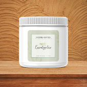 Eucalyptus Green Product Label Sticker