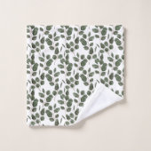 Eucalyptus Greenery Botanical Bath Towel Set Bad Handdoek (Wasdoekje)