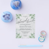 Eucalyptus Greenery budget repetitie Flyer (Enkel)