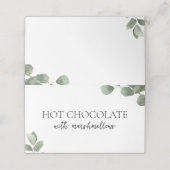 Eucalyptus Greenery Buffet Vrijgezellenfeest eten (Buitenkant ongevouwen)