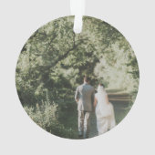 Eucalyptus Greenery de heer en mevrouw Pas getrouw Ornament (achterkant)