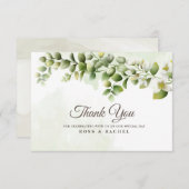 Eucalyptus Greenery Elegant (Voorkant / Achterkant)