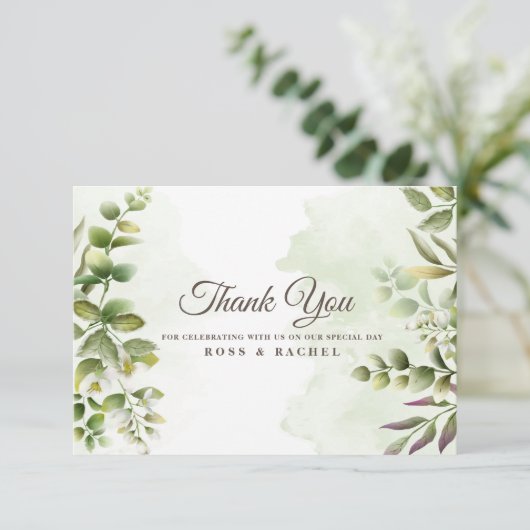 Eucalyptus Greenery Elegant (Staand voorkant)