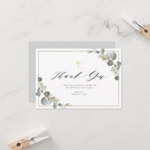 eucalyptus greenery elegant lijst dank je creditca kaart