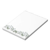 Eucalyptus Greenery Floral Notitieblok (Gedraaid)