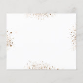 Eucalyptus greenery foto bruiloft Save the Date Flyer (Achterkant)