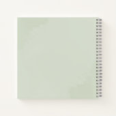 Eucalyptus Greenery Geometric Wedding Guest Book Notitieboek (Achterkant)