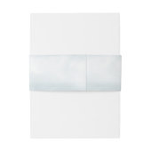 Eucalyptus Greenery Gold Geometric Wedding Uitnodigingen Wikkel (Achterkant Voorbeeld)