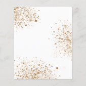 Eucalyptus greenery gold glitter (Achterkant)