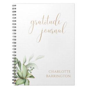 Eucalyptus Greenery Gratitude Journal Notitieboek