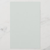 Eucalyptus Greenery Gum Botanical Wedding Menu (Achterkant)