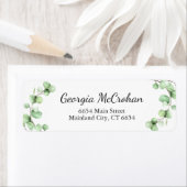 Eucalyptus Greenery leveert het Etiket van het Ter (Insitu)