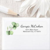 Eucalyptus Greenery leveert het Etiket van het Ter (Insitu)