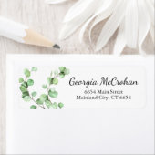 Eucalyptus Greenery leveert het Etiket van het Ter (Insitu)