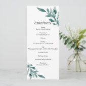 Eucalyptus Greenery Lijst Green Blue White Black Programma (Staand voorkant)