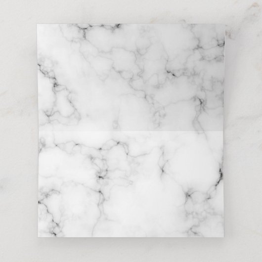 Eucalyptus greenery marmer noemt bruiloft (Binnenkant ongevouwen)