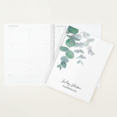 Eucalyptus Greenery Personalized 2022 2023 Planner (Display)