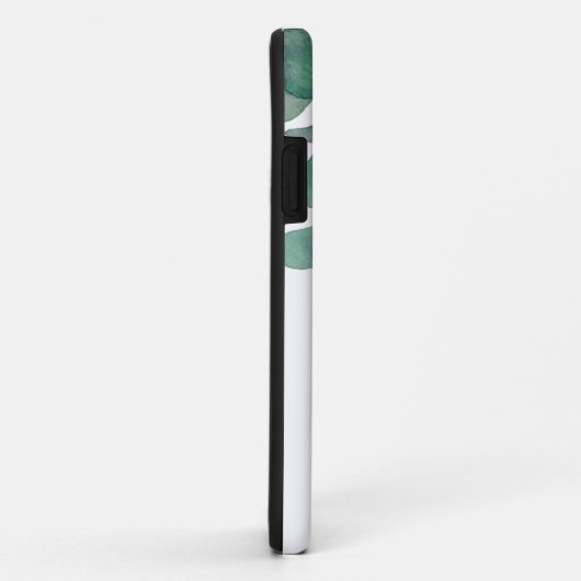 Eucalyptus Greenery Persoonlijke benaming Case-Mate iPhone Case (Achterkant/rechts)