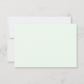 Eucalyptus Greenery Rsvp Card (Achterkant)