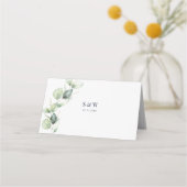 Eucalyptus Greenery Waterverf Wedding (Achterkant)