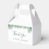 eucalyptus greenery wedding bedankdoosjes (Achterkant)