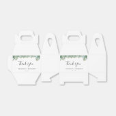 eucalyptus greenery wedding bedankdoosjes (Uitgevouwen)