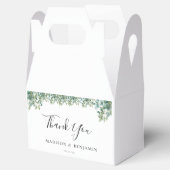 eucalyptus greenery wedding bedankdoosjes (Geopend)