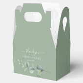 Eucalyptus Greenery Wedding Bedankt Bedankdoosjes (Geopend)