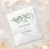 Eucalyptus Greenery Wedding Bedankzakje (Geknipt)