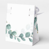 Eucalyptus Greenery Wedding Bonbonniere Bedankdoosjes (Achterkant)