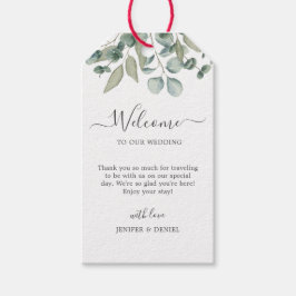 Eucalyptus Greenery Wedding Cadeaulabel